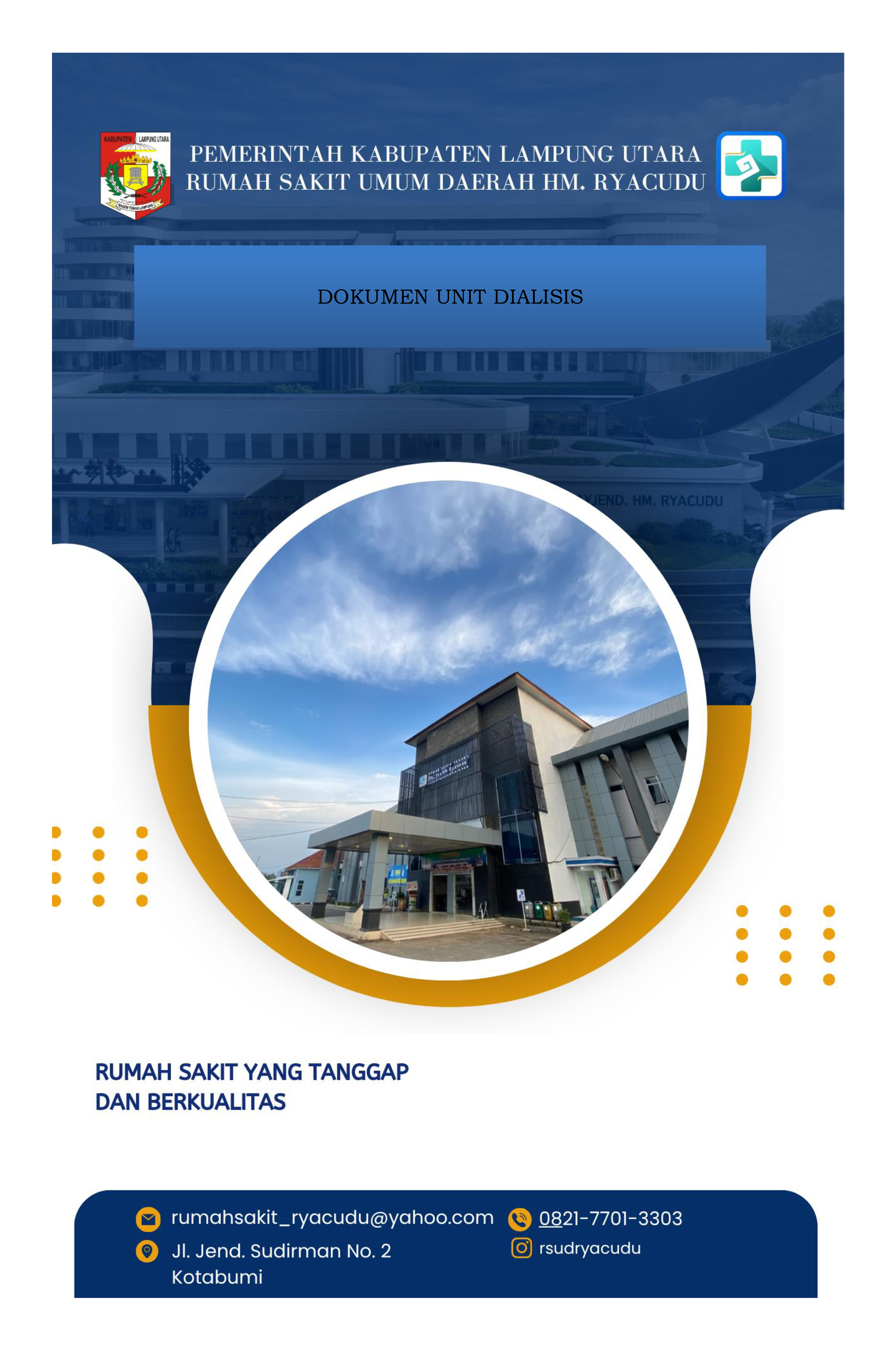 Cover Dokumen Unit Dialisis
